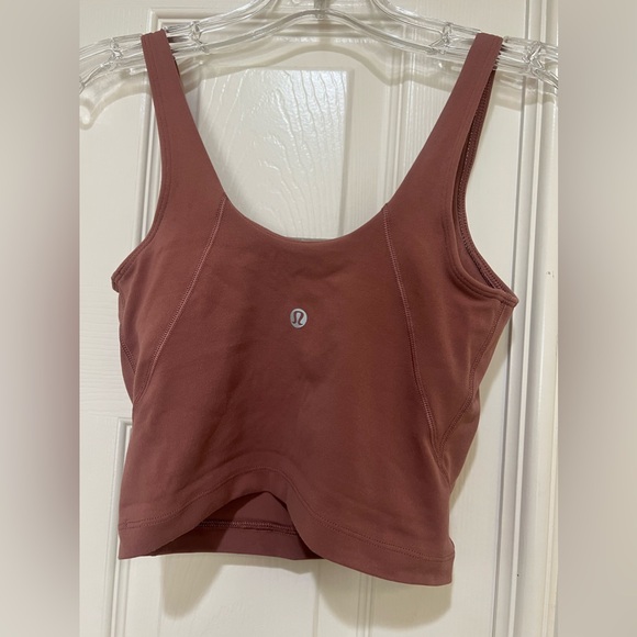 LULULEMON ALIGN TANK TOP, BLUSH PINK. Size 0 - Picture 6 of 6